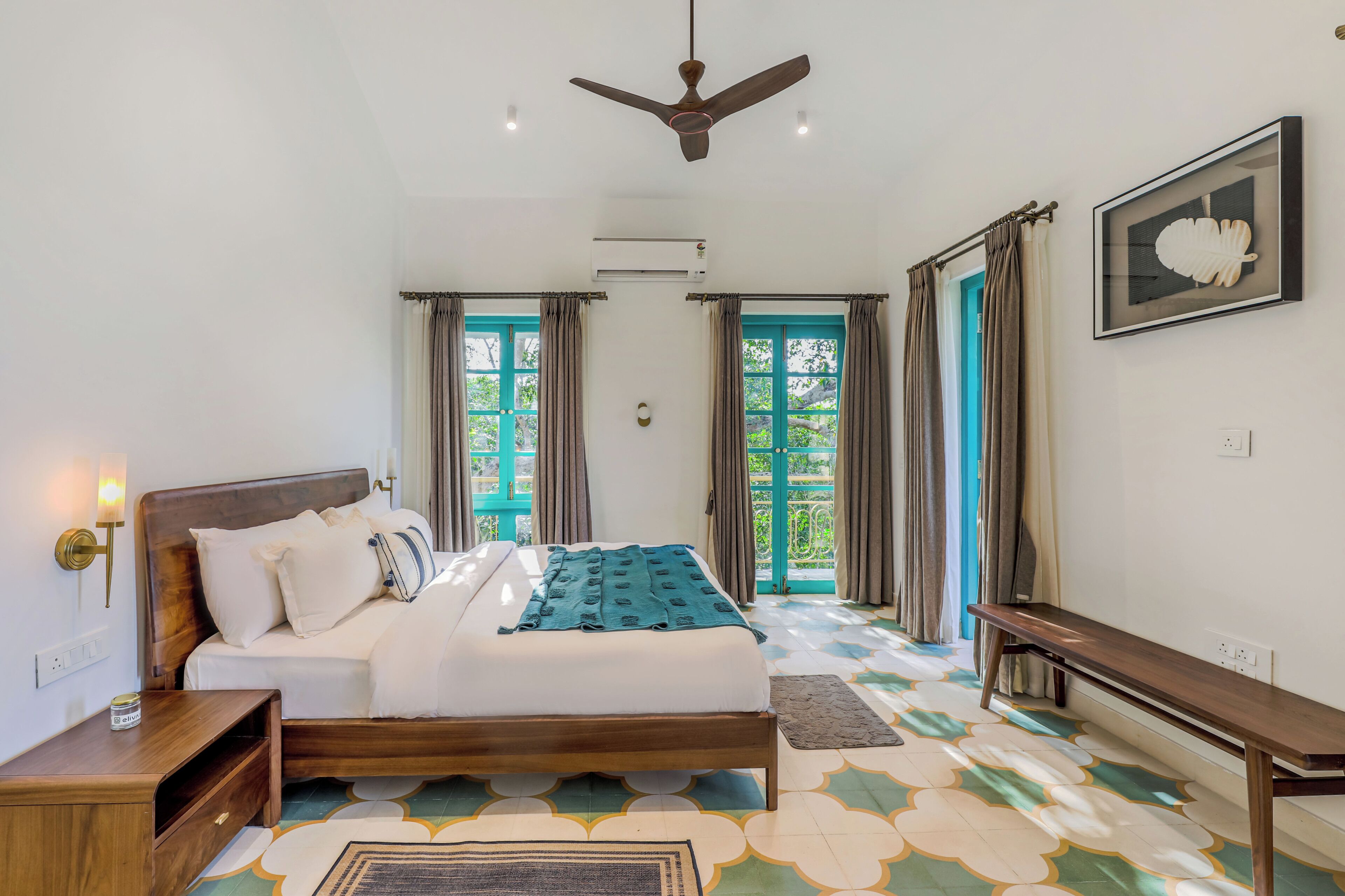 Deluxe-villa - balkon | Gratis Wi-Fi