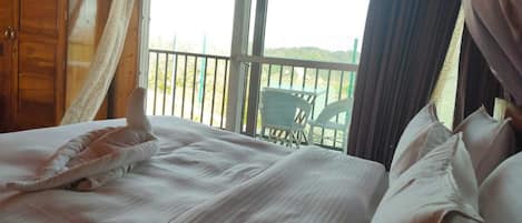 Habitación doble, vista al lago