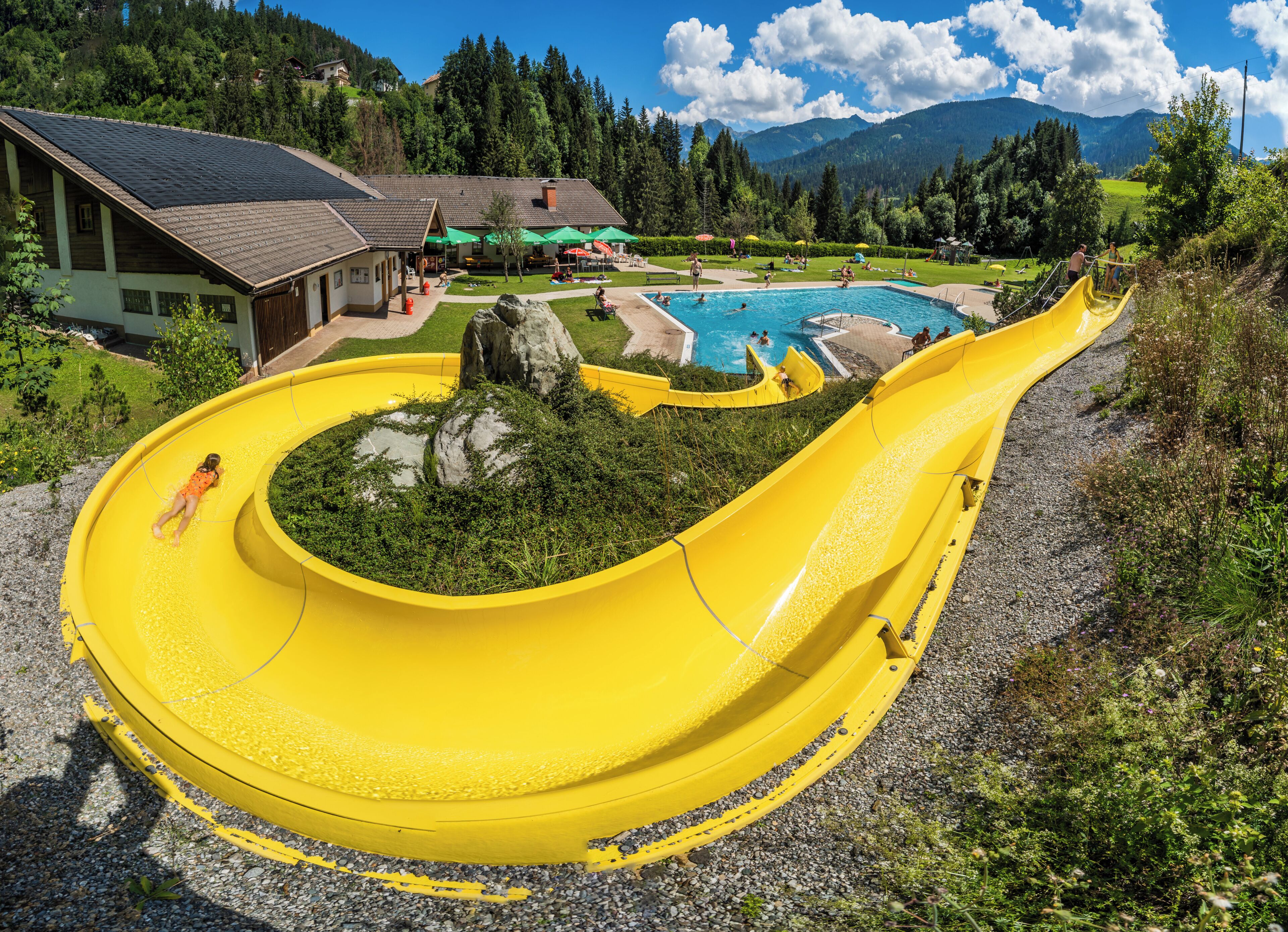 패밀리룸, 반려동물 동반 가능, 정원 전망 | 수영장