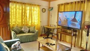 Ferienhaus, 3 Schlafzimmer, Raucher | Wohnzimmer