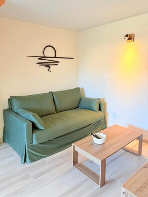 TV - Air-conditioned and renovated house with terrace, just steps from the beach (Saint-Cyprien)