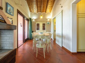 Dining - Villa with a private pool and sea view (Punta de Su Turrione)