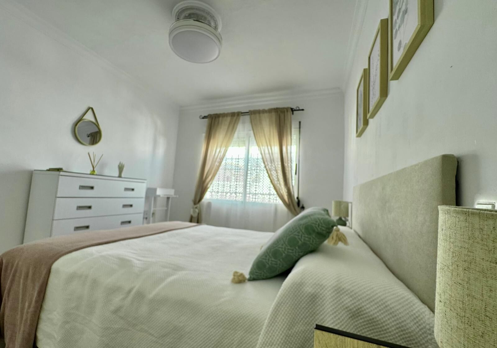 Comfort appartement, uitzicht op de stad