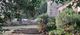 Quiet location with magnificent view