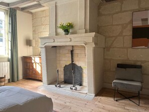 Iron/ironing board, WiFi, bed sheets - In the village, facing the castle: La "Maison in Montsoreau". Up to 6 guests (Montsoreau)
