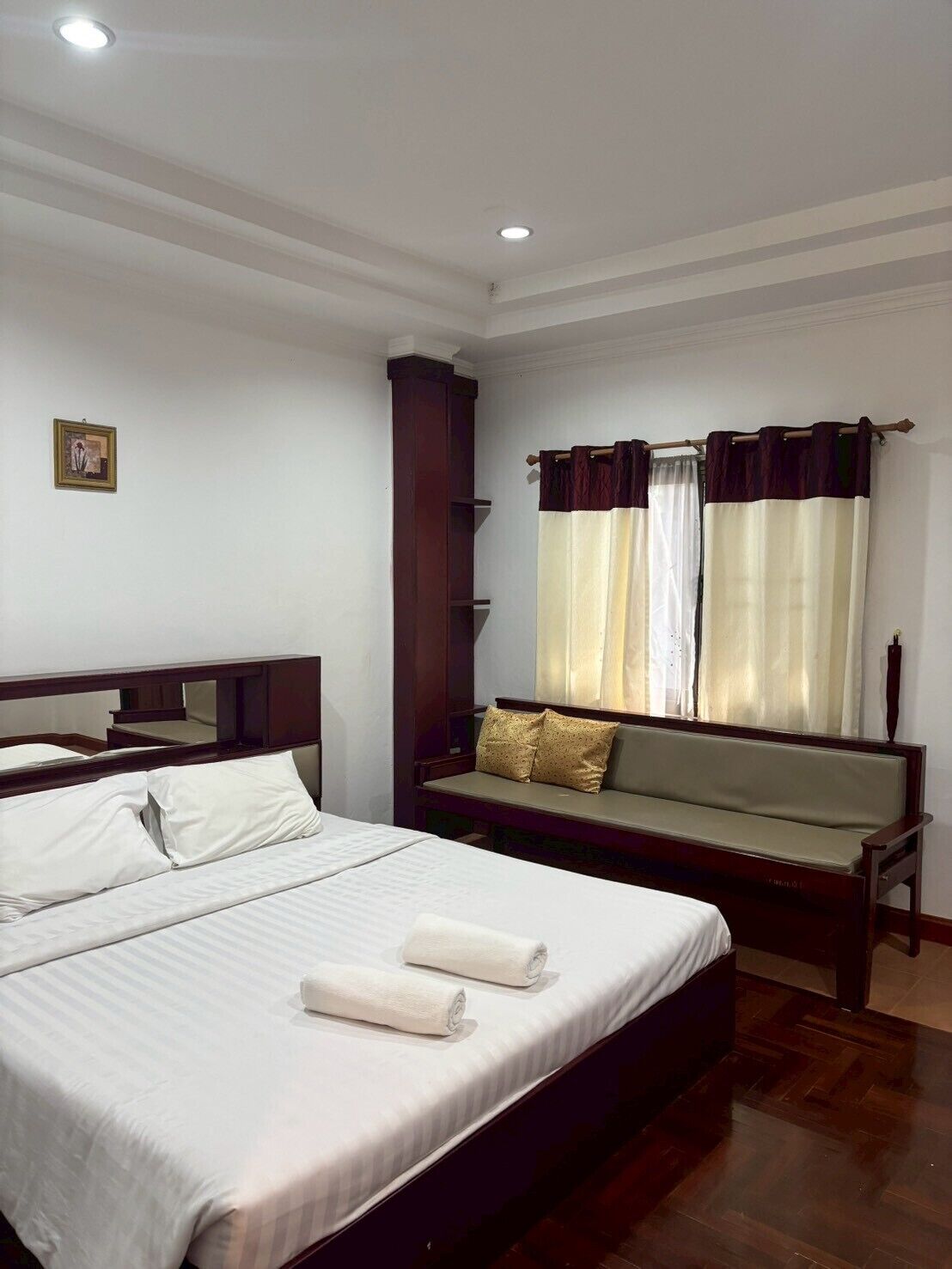 Doppel- oder Zweibettzimmer, Gartenblick