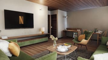 Luxe Suite | Oppholdsområde