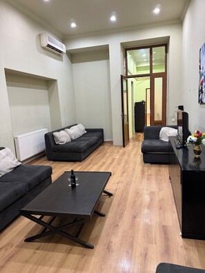 Living area - Rustaveli Avenue City Center Apartment (T'bilisi)