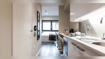 Monolocale Classic | Cucina privata | Microonde