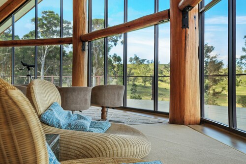Escape to The Lodge at Eagle Rock Farm, stunning chalet-style accommodation