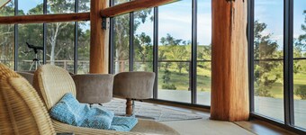 Escape to The Lodge at Eagle Rock Farm, stunning chalet-style accommodation