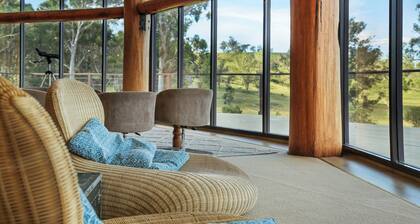 Escape to The Lodge at Eagle Rock Farm, stunning chalet-style accommodation