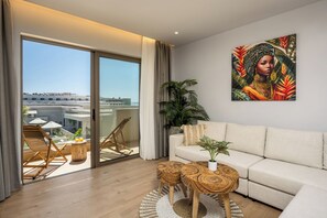 Luxury Suite, Pool View | Living area - Oasis Luxury Suites (Rhodes)