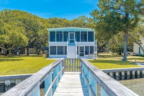 Exterior - Register - A cozy 2-Bedroom Duplex with Soundfront Views for 6 Guests (Surf City)