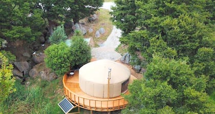 Secluded Yurt Rental Ideal for a Romantic Getaway near Whangarei, North Island