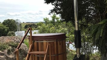 Idromassaggio all'aperto