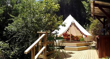 Romantic Glamping Getaway near the Beaches in Waihi, North Island