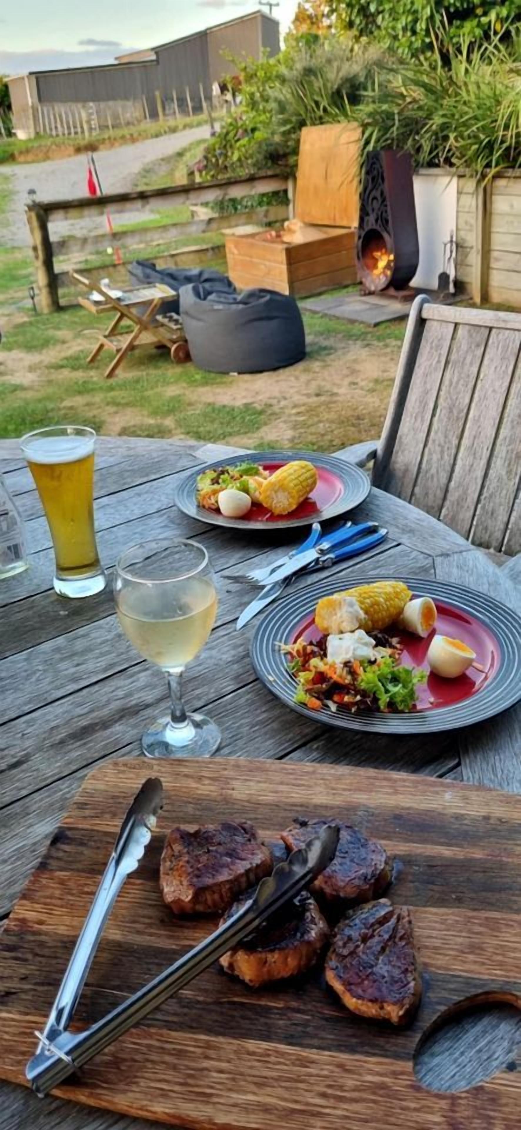 Outdoor dining
