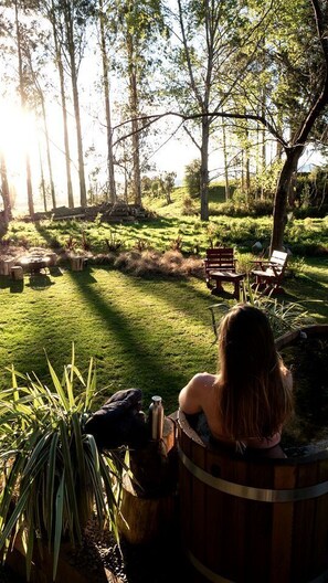 Property grounds - Amazing Renovated Airstream with Hot-Tub Under the Stars in Canterbury (Geraldine Downs)