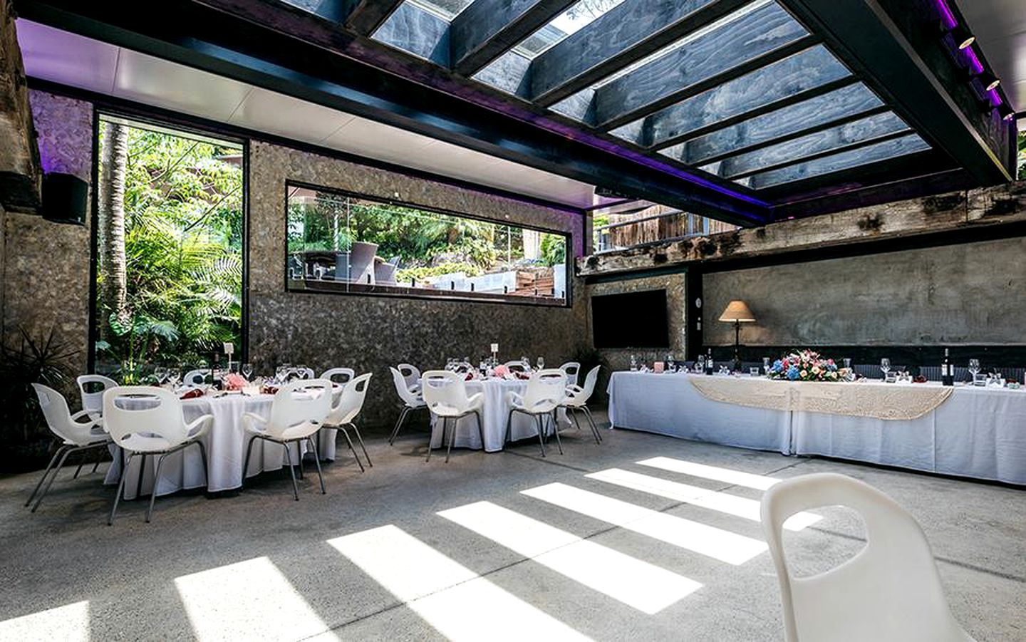 Espace banquet en plein air