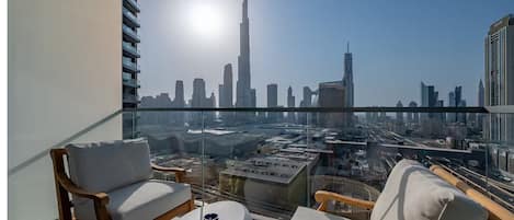 Condo luxueux, 2 chambres, vue sur la ville | Terrain de lâhĂ©bergement