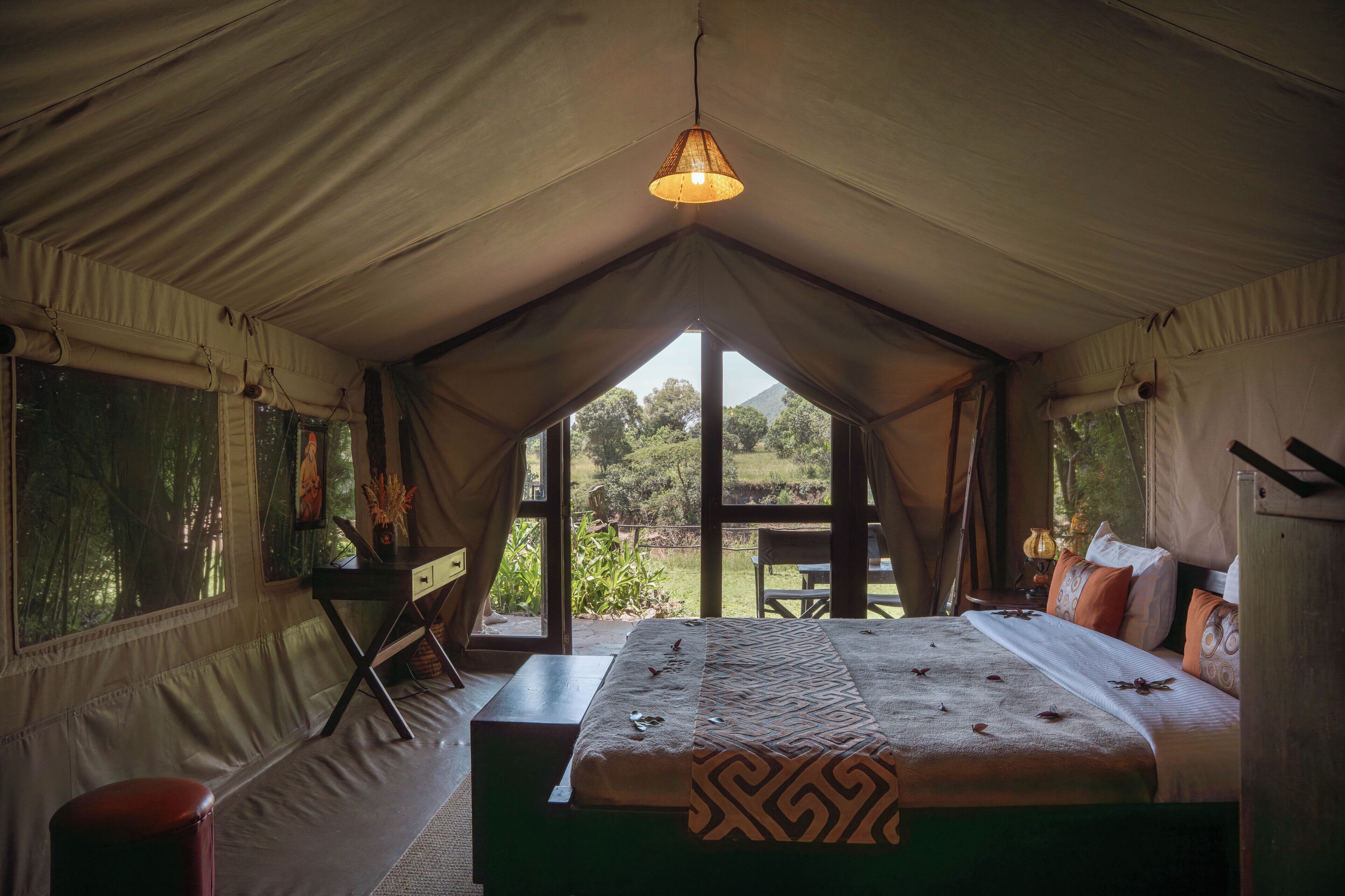 Tenda Superior, pemandangan sungai