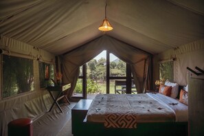 Barraca superior, vista para o rio