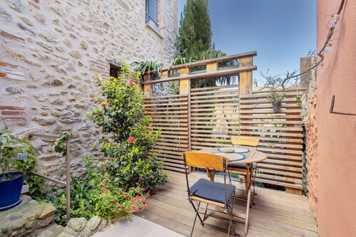 La Grange aux Hirondelles, gîte pour 2 pers. proche de collioure et d'argelès-sur-mer