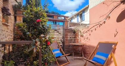 La Grange aux Hirondelles, gĂźte pour 2 pers. proche de collioure et d'argelĂšs-sur-mer