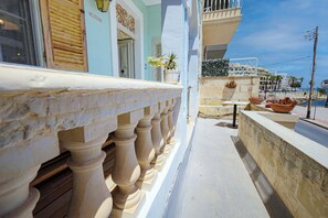 Apartment, Bay View | Exterior detail - Classic 1BR Seafront Townhouse & Garden (Mgarr)