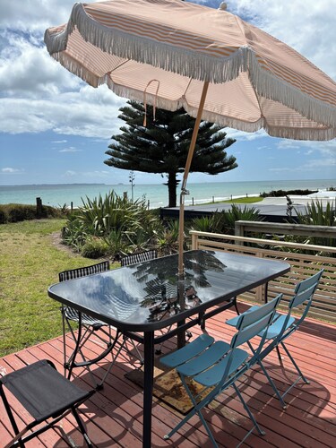 35 Step to Beach! True Oceanfront with Surf Views
