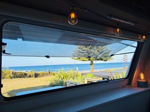 Interior - 35 Step to Beach! True Oceanfront with Surf Views (Tauranga)
