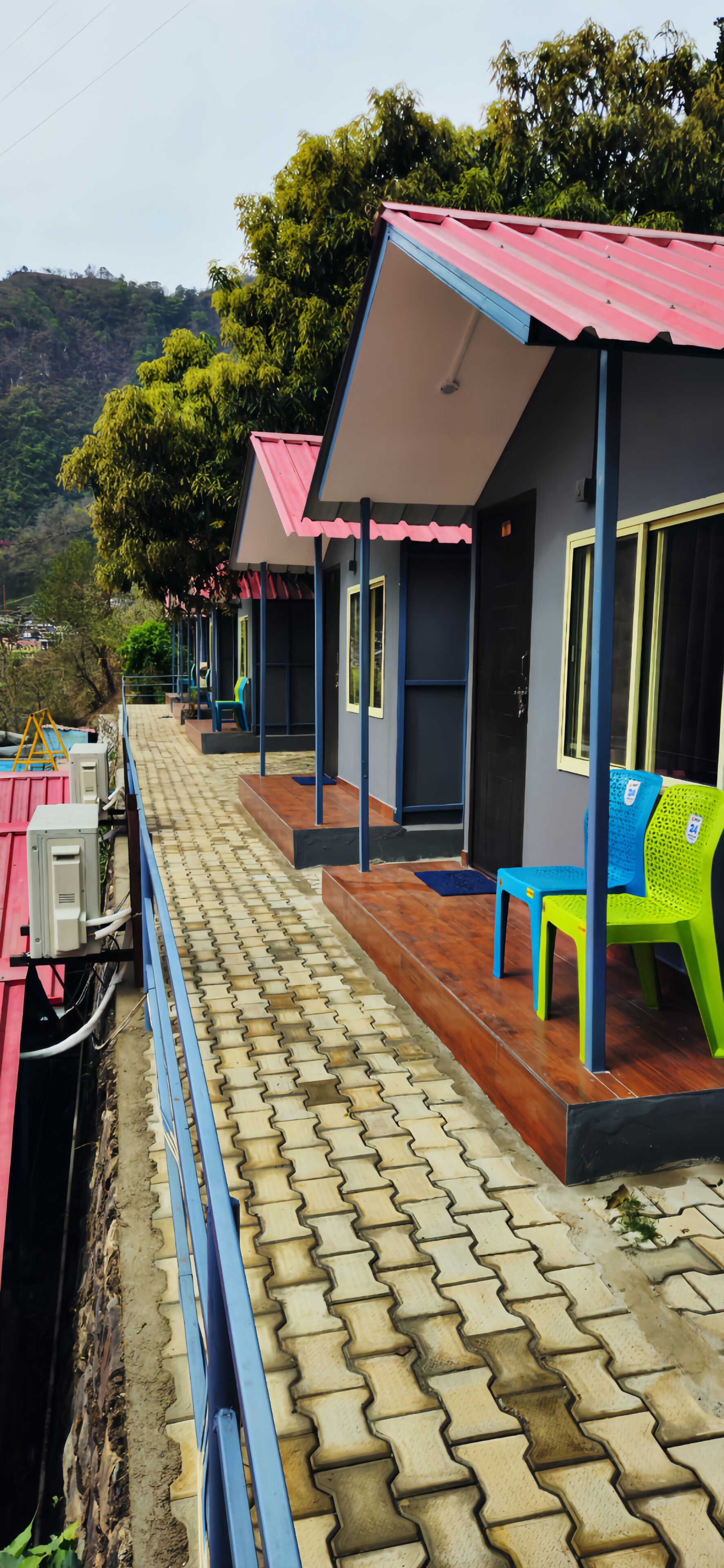 雙人房, 露台, 河景 | 露台/庭院