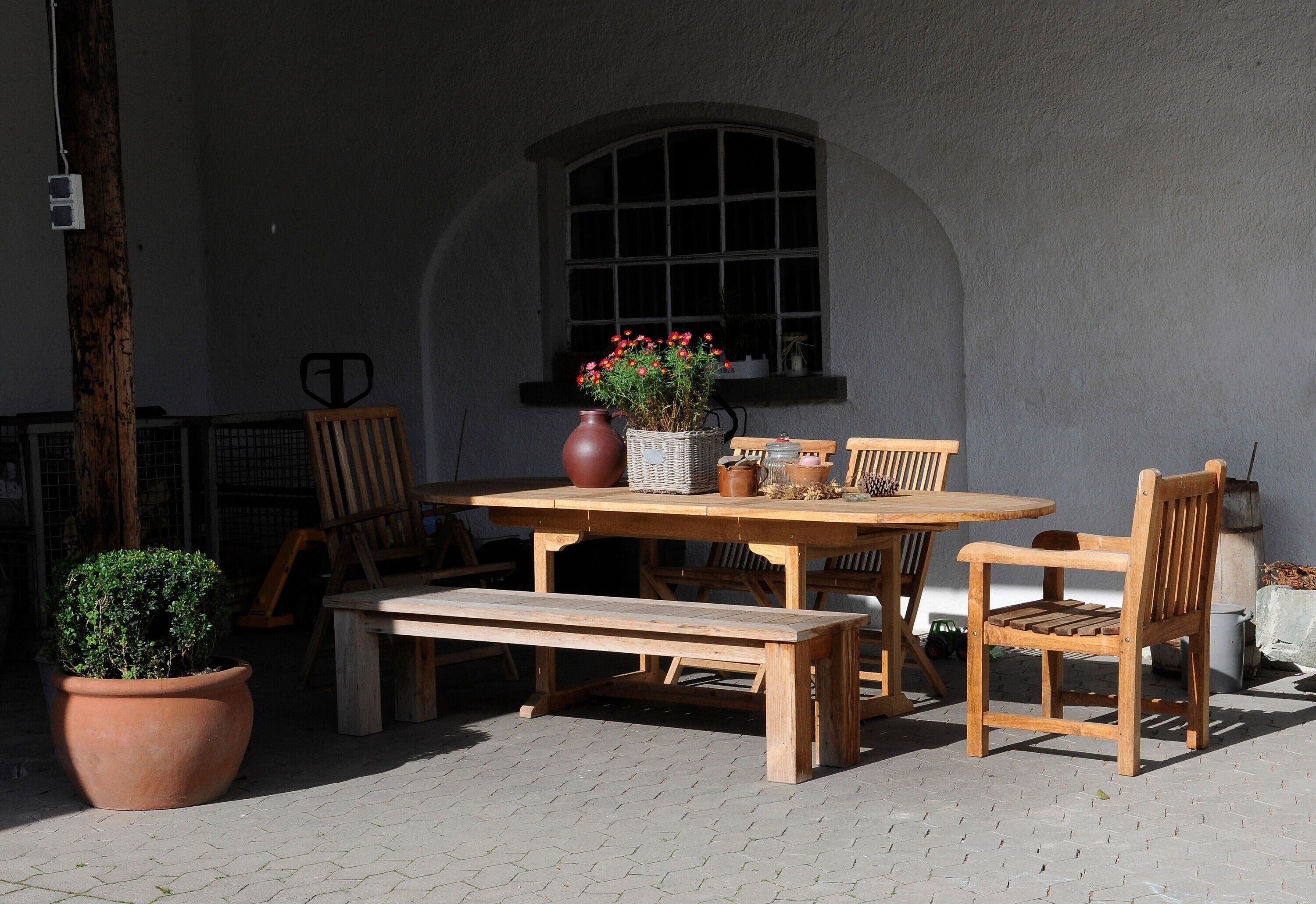 Restauration en plein air