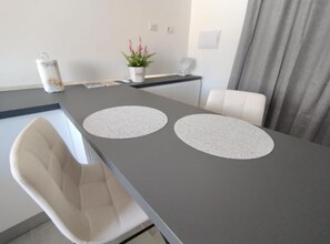 Apartamento luxo | Opções para refeição