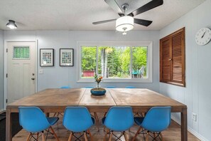 Dining - Creek Cottage: Private 4BR Retreat | ¼ mi to Lake (Boyne City)