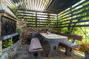 Opções para refeição ao ar livre