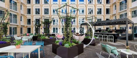 Restauration en plein air