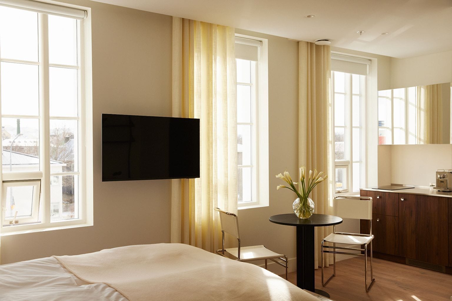 Bureau, lits bébé (gratuits), Wi-Fi gratuit, draps fournis
