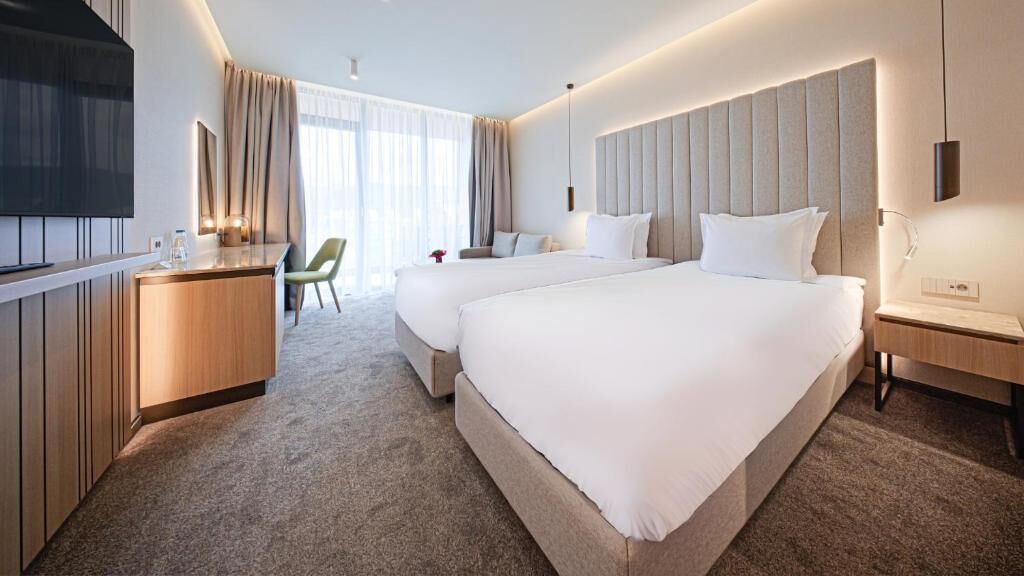 Premium-Zimmer, Balkon, Bergblick