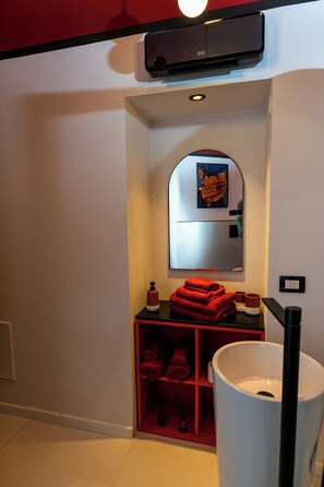 Appartamento Standard, balcone, vista parco | Bagno