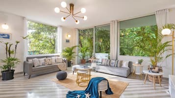 Appartement, 2 slaapkamers, balkon | Woonruimte