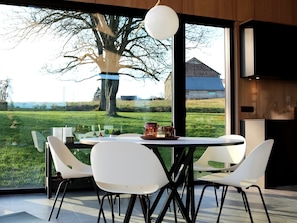 House | Dining - Modern Design House With Sauna 'arduenna Silva' (La Roche-en-Ardenne)
