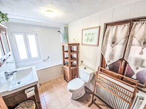 Bathroom - Beautiful private villa for 8 people with WIFI, TV, terrace and panoramic view (Vercorin)