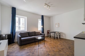 Condo, Non Smoking, Balcony | Living area
