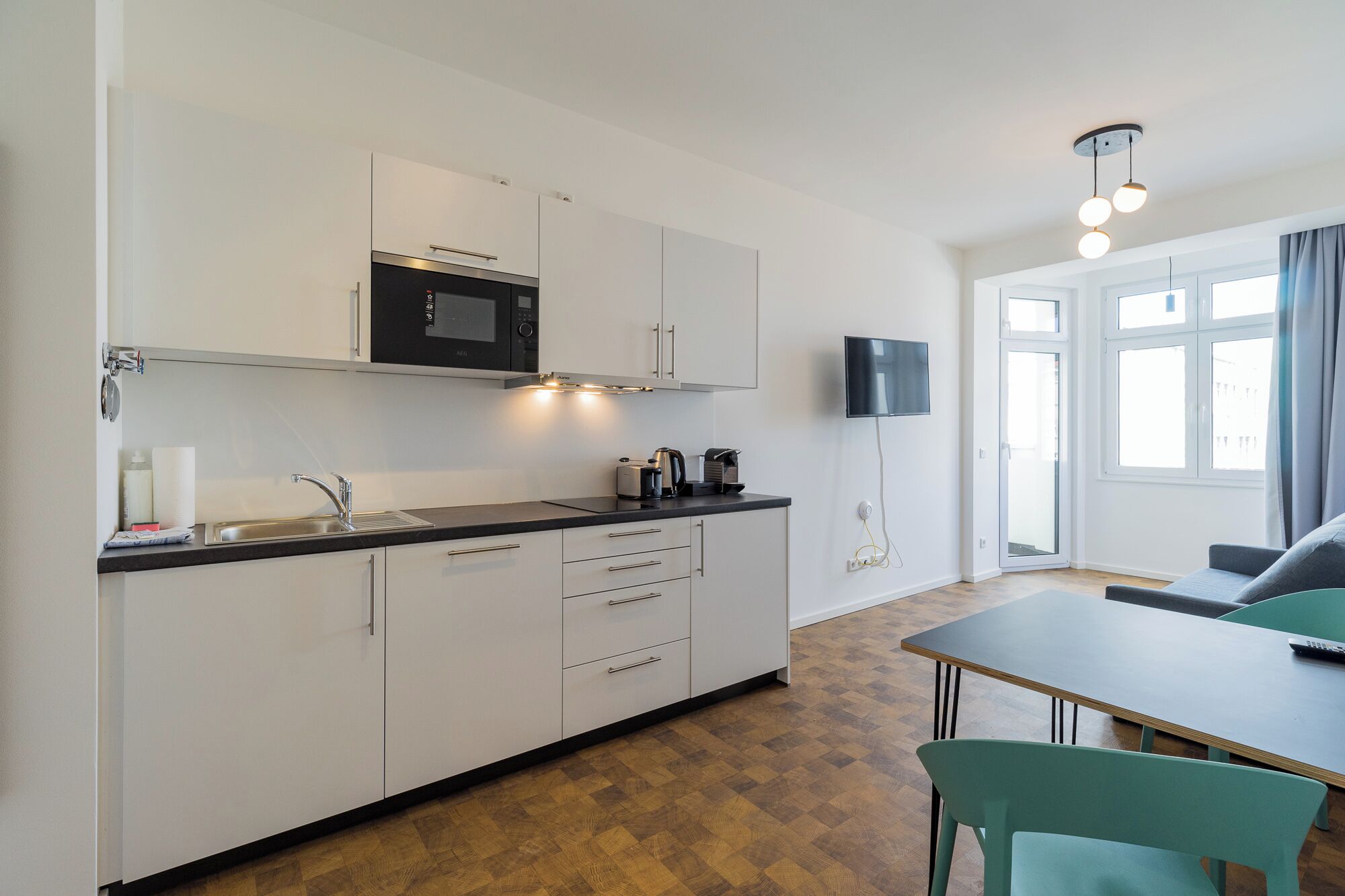 Apartment, Non Smoking | Private kitchen