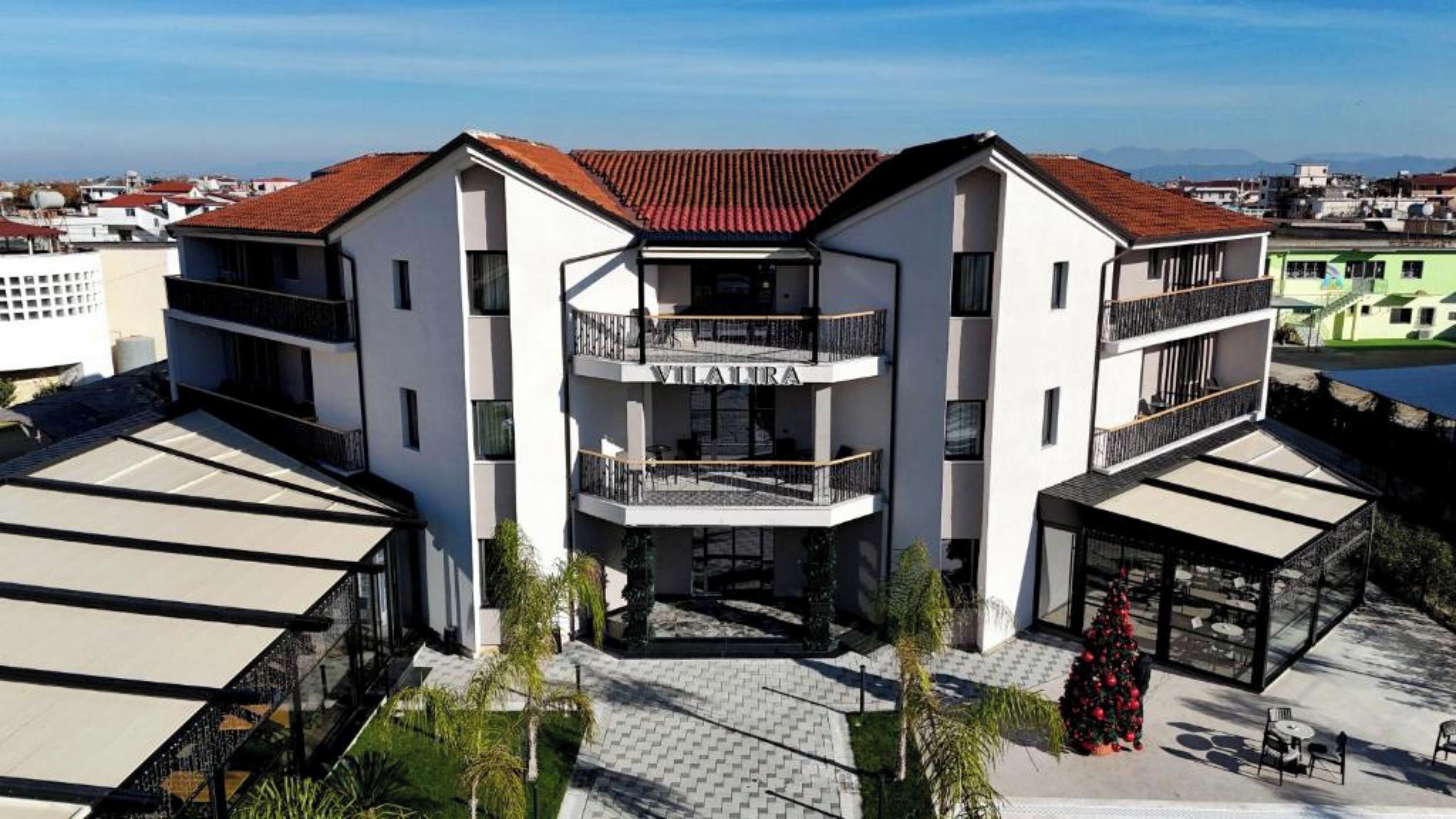 Fachada da propriedade