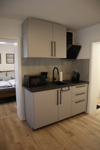 Beautifully renovated apartment right by the spa gardens