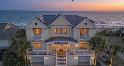 The OCEANFRONT Boat House! Just opened; 7 br/7 bath + so much more! 2027 POOL!