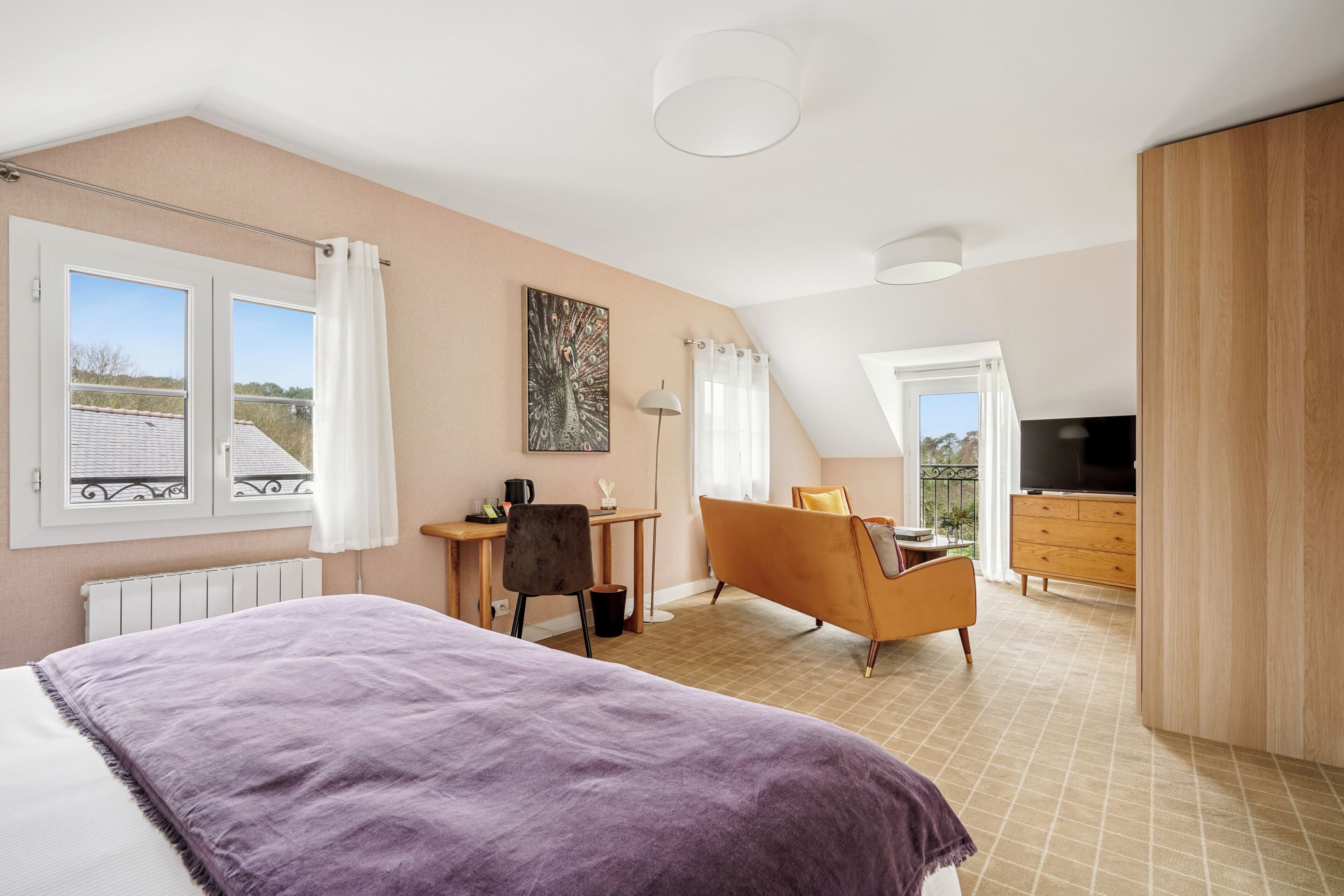 Luxury Double Room, Partial Sea View